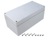 Carcasă universală FIBOX PC 122410 gri IK08 124x244x102mm EURONORD