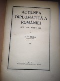 Actiunea diplomatica a Romaniei - Nov. 1919 - Mart. 1920 - V. V. Tilea - Doctor in Drept