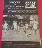 Revista SPORT nr.17/septembrie 1970 (echipele romanesti in cupele europene)