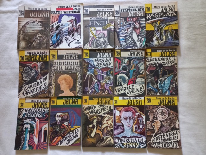 MAZO DE LA ROCHE - JALNA. 16 VOLUME [ CICLUL COMPLET]