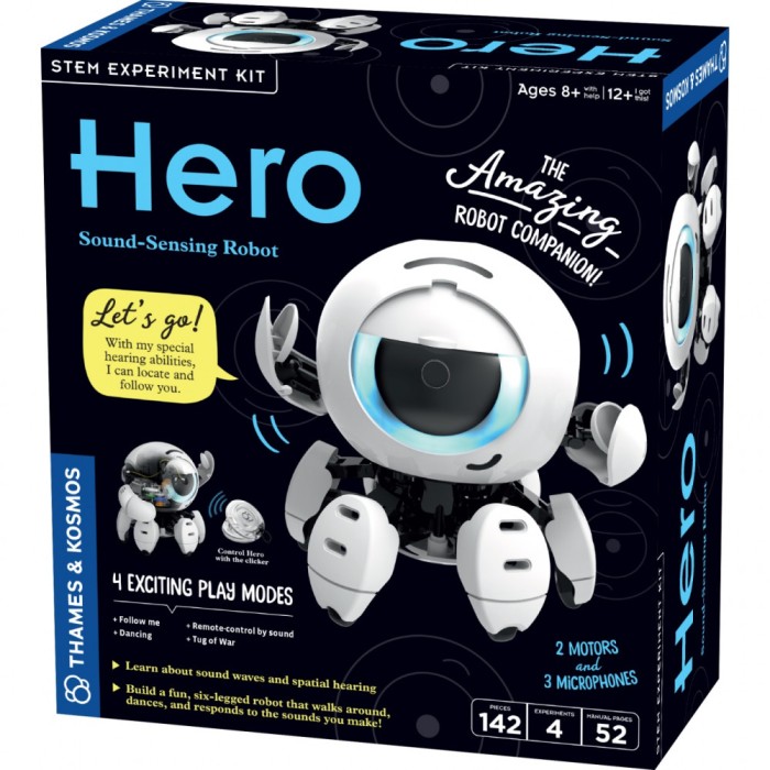Kit STEM Robot cu detectare sonora, Thames &amp; Kosmos
