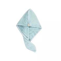 Prosop uscare par blue din microfibra tip boneta model Magrot 20405