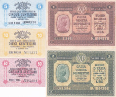 Bancnota Italia 1-1.000 Lire 1918 - PM1-M9 Cassa Veneta dei Prestiti reproduceri foto