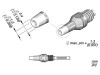 V&acirc;rf pentru ciocane de dezlipit 3,4x1,5mm