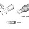 V&acirc;rf pentru ciocane de dezlipit 3,4x1,5mm