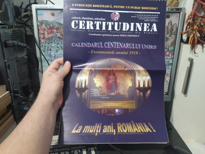 Calendarul Centenarului Unirii. Evenimentele anului 1918, Certitudinea nr. 6 2018, 199