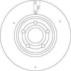 TRW DF6717S Disc frana