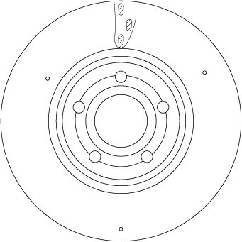 TRW DF6717S Disc frana foto
