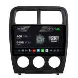 Navigatie 2K Dodge Caliber (2010-2012), Android OS, S-Quadcore 4GB RAM + 64GB ROM, 9.5 Inch - AD-BGS90042K+AD-BGRKIT295V2