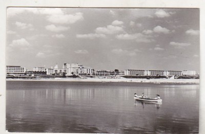 bnk cp Mangalia - Vile pe malul marii - uzata foto