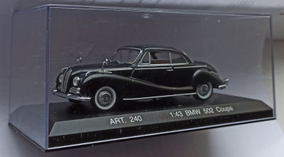 Macheta BMW 502 Coupe negru 1955 - DetailCars 1/43 foto