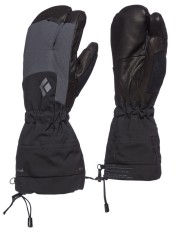 Manusi Black Diamond Soloist 3 Finger Negru - Gri