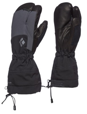 Manusi Black Diamond Soloist 3 Finger Negru - Gri foto