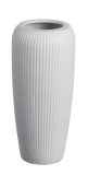 Cumpara ieftin Vaza flori ceramica alba Blanque 16 x 34,5 cm