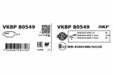 Set placute frana fata SKF VKBP80549