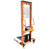 Transpalet electric 300 kg cu ridicare la 1,5 m pentru marfa