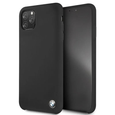 Husa Cover BMW Silicone pentru iPhone 11 Pro Max Black foto