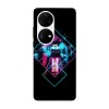 Husa compatibila cu Huawei Nova 9 model Neon rail, Silicon, TPU, Viceversa, Transparent, Carcasa