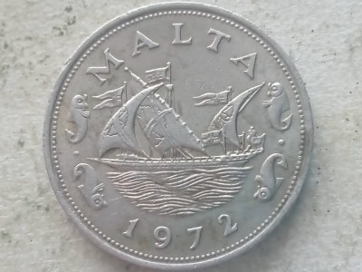MALTA-10 CENTS 1972 foto
