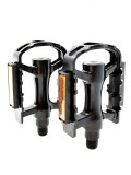 Pedale biciclete 602 aluminiu, filet 9/16&quot;(14mm) Cod:P034