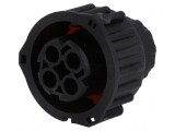 Conector Circular 2.5mm 4 PIN Mamă pe Cablu, TE Connectivity