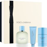 Dolce&amp;Gabbana Light Blue Pour Homme EDT Duo Gift Set NEW set cadou pentru bărbați