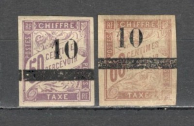 Senegal.1903 Porto:Alegoria coloniala-supr. 2 buc. MS.199.10 foto