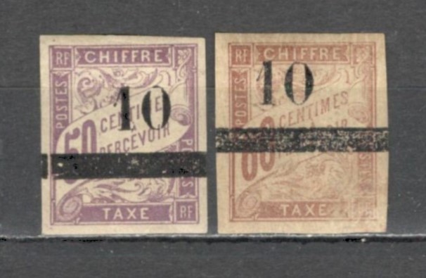 Senegal.1903 Porto:Alegoria coloniala-supr. 2 buc. MS.199.10