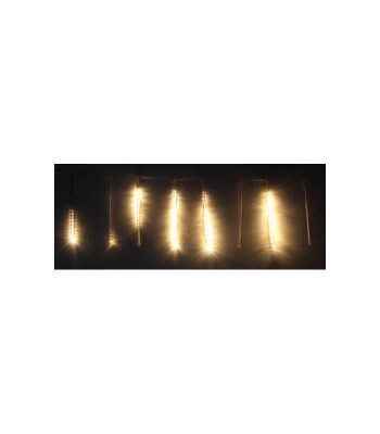 Ghirlanda luminoasa 8 turturi lumina alba cablu transparent WELL foto