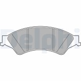 DELPHI LP2484 set placute frana,frana disc