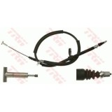 Cablu frana mana Alfa Romeo 147 (937), 10.00-12.10, 156 (932), 09.97-10.05, 156 Sportwagon (932), 02.97-05.06, punte spate, Dreapta, pt frana disc, T