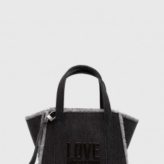 Love Moschino poseta culoarea negru