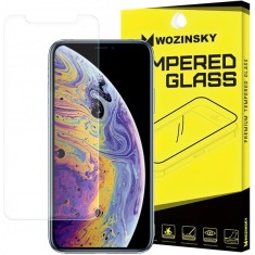 Folie de protectie Ecran WZK pentru Apple iPhone 11 Pro Max / XS Max, Sticla securizata, Full Glue