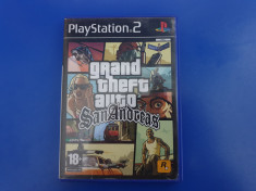 Grand Theft Auto San Andreas (GTA) - joc PS2 (Playstation 2) foto