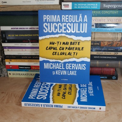 MICHAEL GERVAIS - PRIMA REGULA A SUCCESULUI : NU-TI MAI BATE CAPUL , 2024 * foto