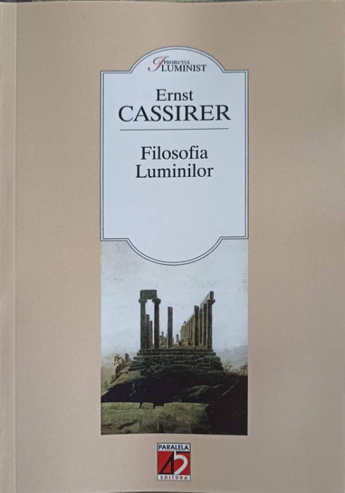 FILOSOFIA LUMINILOR-ERNST CASSIRER