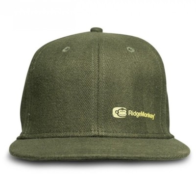 Sapca Ridgemonkey APEarel Dropback Snapback Verde Kaki foto