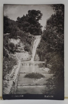 BALCIC , CASCADA , FOTOGRAFIE TIP CARTE POSTALA , 1931 foto