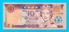 Bancnotă Fiji (pick 106) 10 Dollars 2002 UNC serie: BF175258