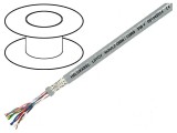 Cablu de date gri LifYCY 10x2x0,2mm2