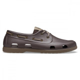 Pantofi Crocs Men&#039;s Classic Boat Shoe Maro - Espresso/Walnut