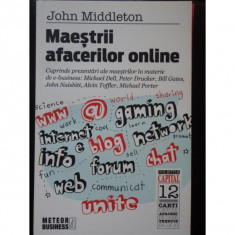 MAESTRII AFACERILOR ONLINE-JOHN MIDDLETON