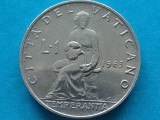 VATICAN-1 LIRA 1963