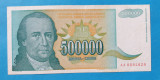 500.000 Dinari anul 1993 Bancnota Iugoslavia CINCI SUTE MII - Jugoslavije