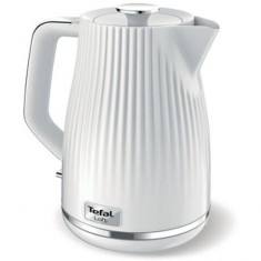 Fierbator, Tefal, Loft KO250130, 2400W, capacitate 1.7L, capac detasabil, filtru de calcar, baza rotativa, indicator de nivel al apei, Alb