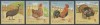 Păsări de curte, 2023, LP 2430, MNH, Nestampilat