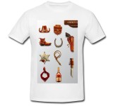 Cumpara ieftin Tricou &quot; Accesorii Cowboy &quot;