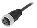 Conector HARTING 7/8 mufă 3 pini drept cu cablu 5m