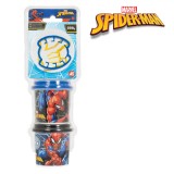 Set Plastilină AS, Marvel Spiderman, 2 Recipiente cu Capace Formă, Capacitate 228g, Multicolor