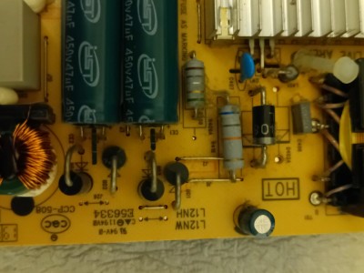 TCL 50S421 POWER BOARD E56334 foto